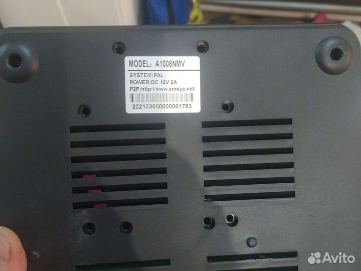 Видеорегистратор A1008NVR 8 канальный гибридный