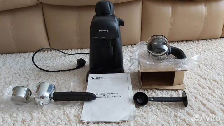 Кофеварка рожковая новая Elenberg KM-3510
