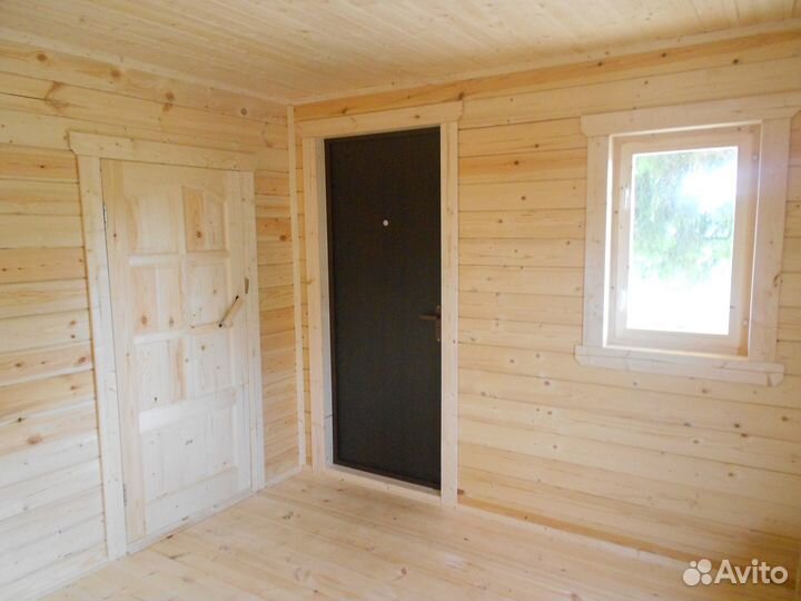 Каркасный дом под ключ 6*6