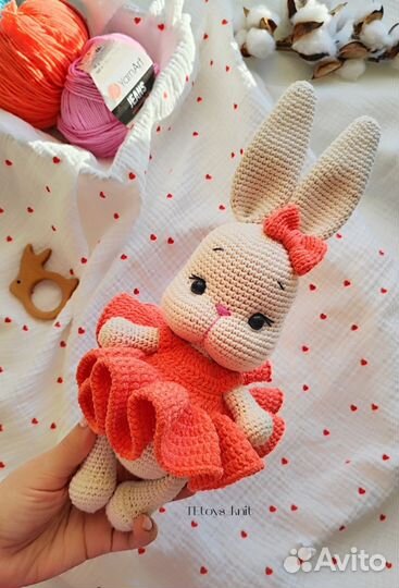 Зайка ручной работы