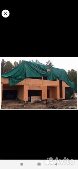 Полог тент для сена
