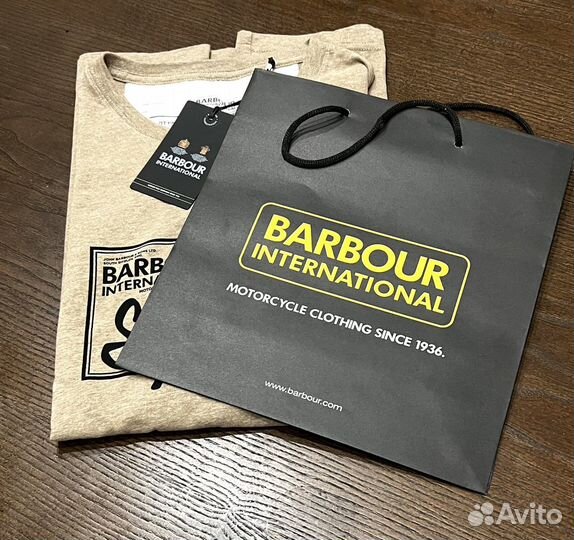 Barbour футболка оригинал М