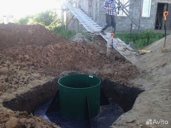 Автономная канализация. Монтаж септика под ключ