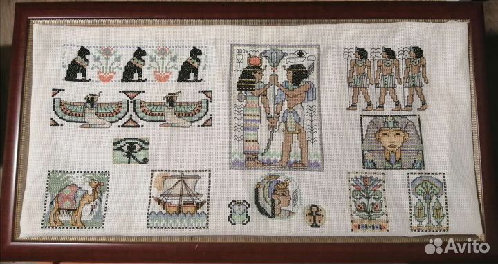 Картина вышитая крестом