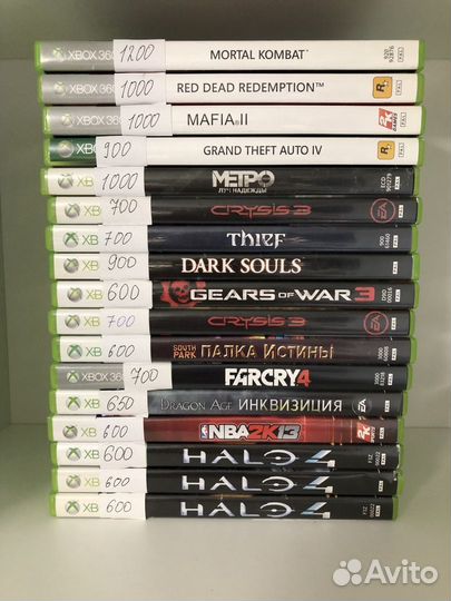 Диски xbox 360