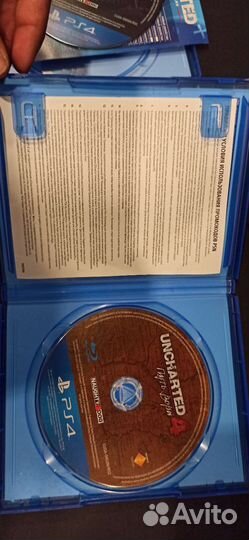 Игра для ps4. Uncharted 4