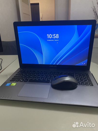 Ноутбук Asus intel i3, Nvidia 720m, SSD 240