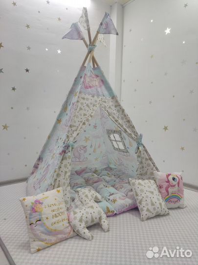 Вигвам детский, Палатка, шатер домик, новый