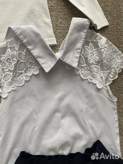 Одежда для девочки пакетом 128 134