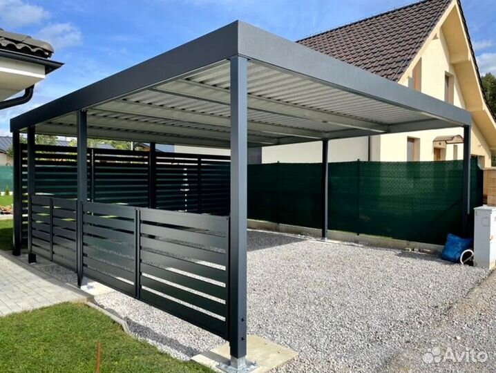 Навес под ключ