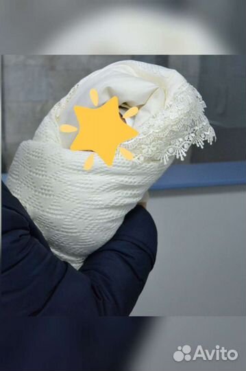 Шикарный зимний комплект на выписку из роддома