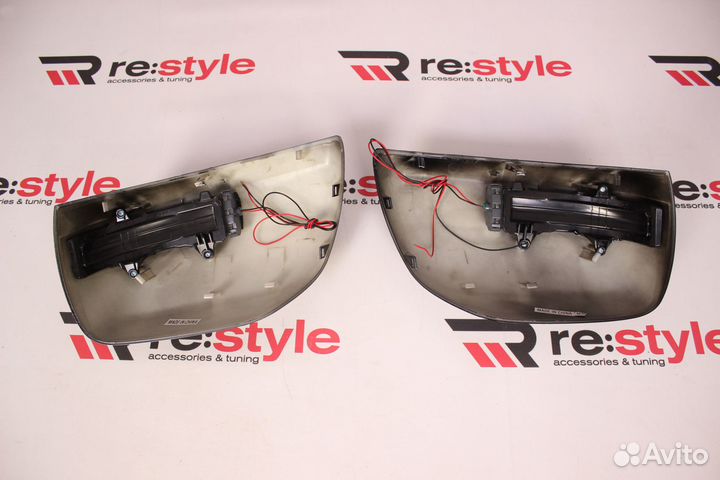 Накладки на зеркала Cruiser 200 08-11г С поворот