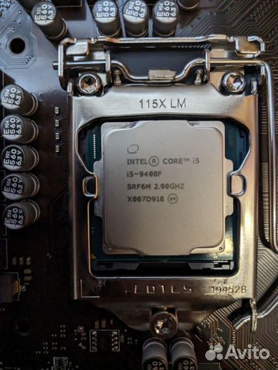 Процессор i5 9400f+MSI z390A-PRO+ddr4 16gb 3000