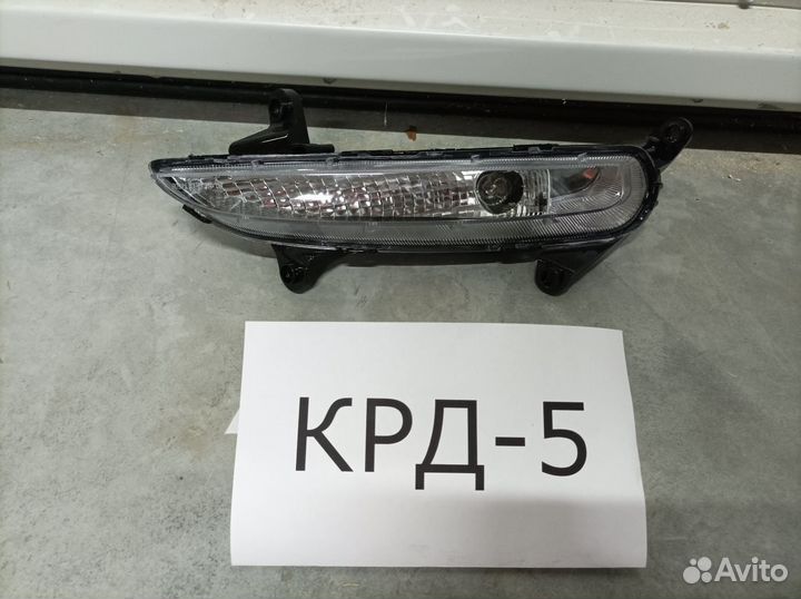 Ходовой огонь правый Kia Ceed 2 JD 2012