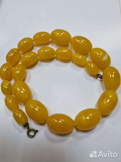 Бакелитовые бусы, ссср. Вес 39.4