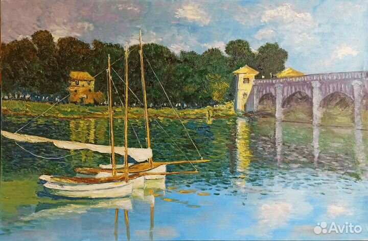 Картина маслом на холсте 