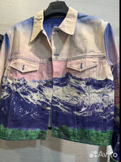 Джинсовая рубашка Louis vuitton оригинал