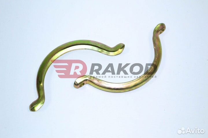 Хомут гофры евро-4 D100 2 полукольца