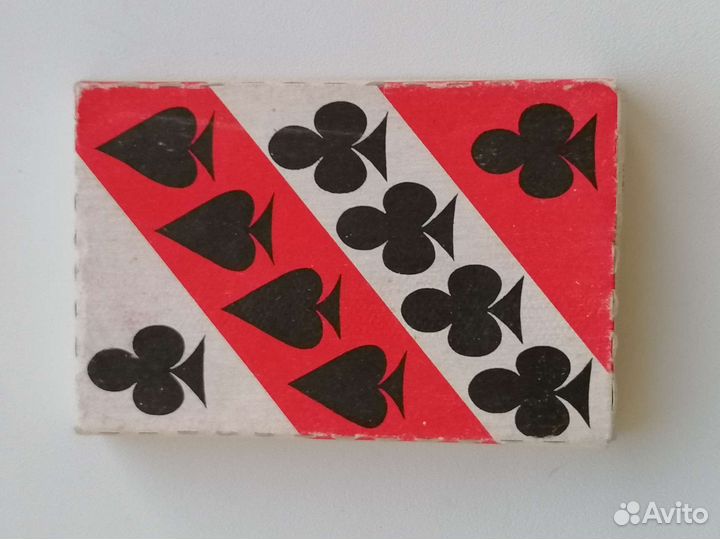 Игральные карты СССР 1992 атласные