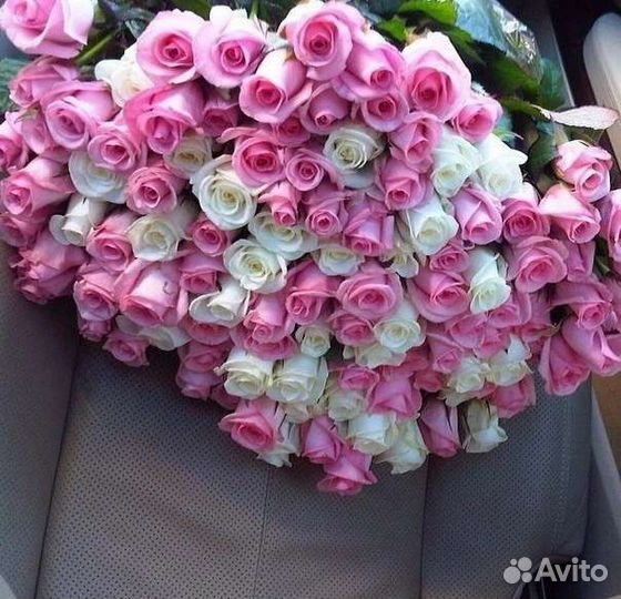 Цветы розы букет