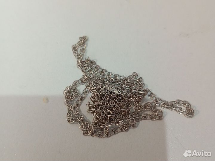 Винтажные серебро серьги