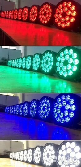 Светодиодный прожектор LED Par 18*12 новый