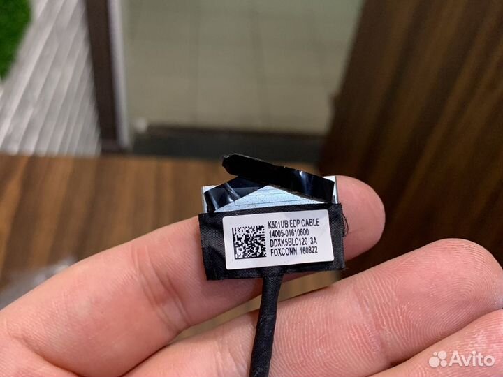 Оригинальный шлейф матрицы asus k501