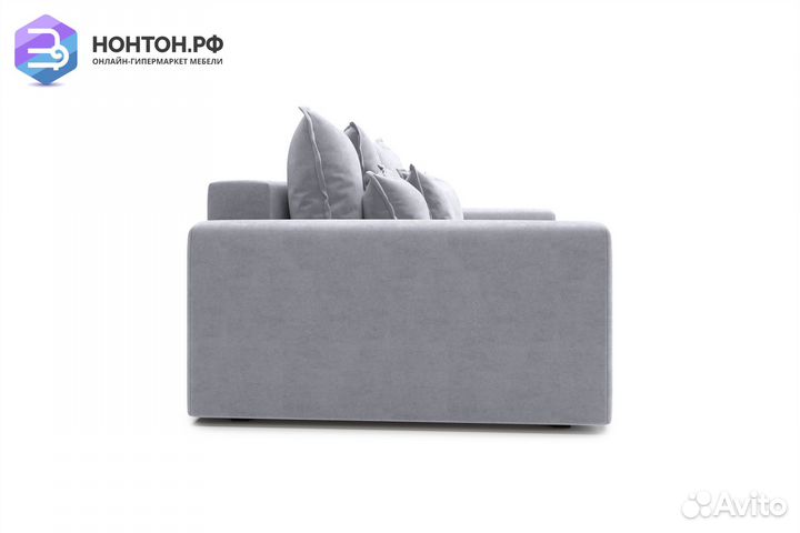 Диван тик-так Омега серый