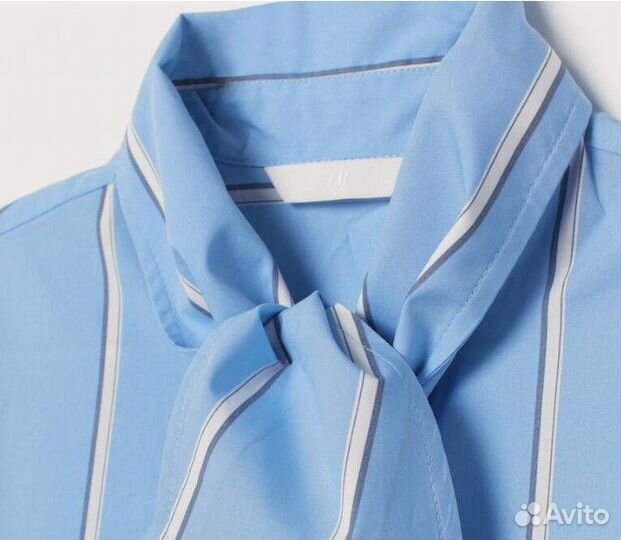 Новая рубашка H&M (хлопок, с биркой, р. М)