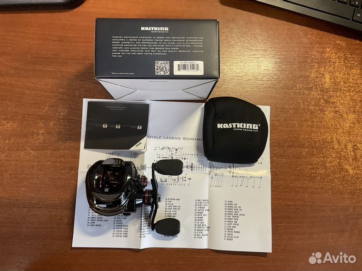 Кастинговая катушка для спиннинга