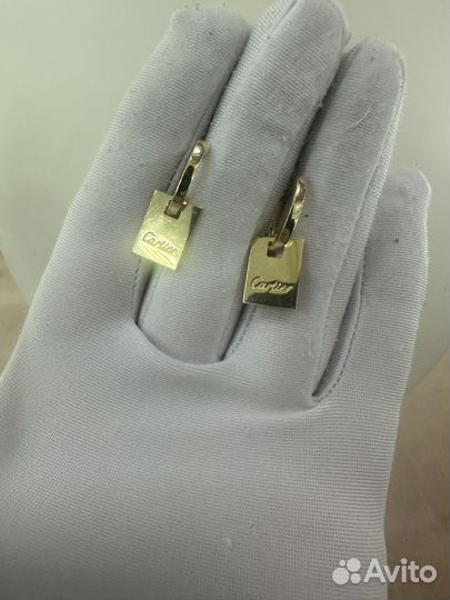 Серьги 585 проба
