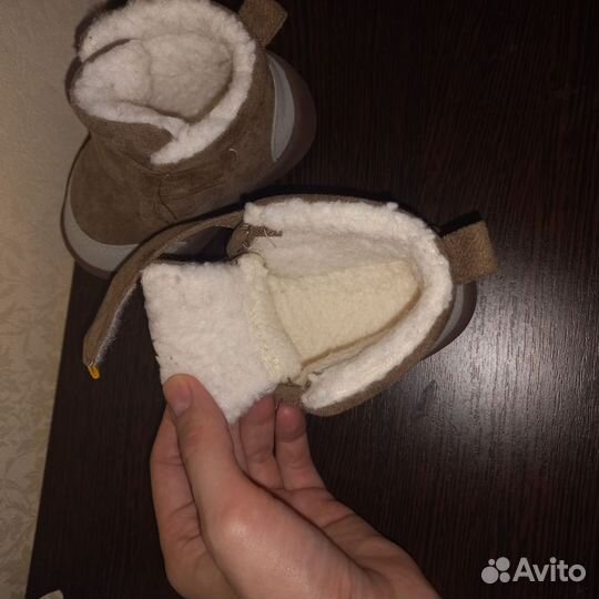 Ботинки зимние для мальчика 13,5 размер