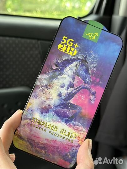Защитное стекло iPhone 14 pro max