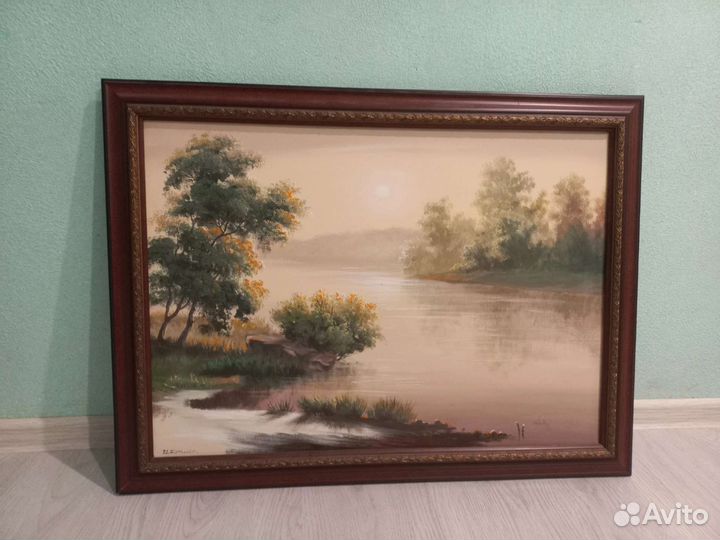 Картина маслом на холсте пейзаж