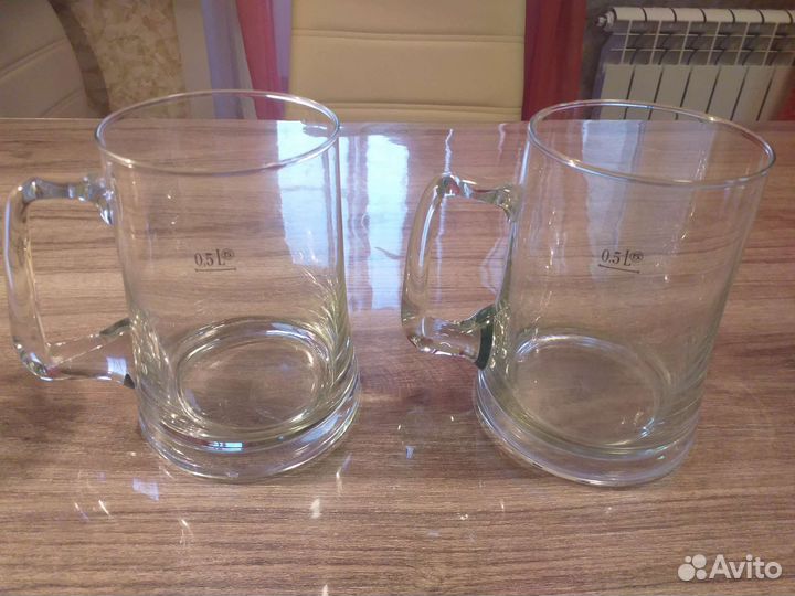 Пивные кружки и бокалы