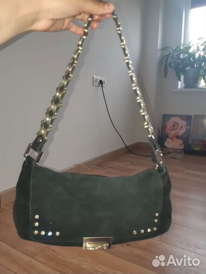 Клатч женский замша