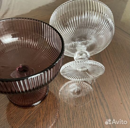 Конфетница на ножке, варенница, креманка