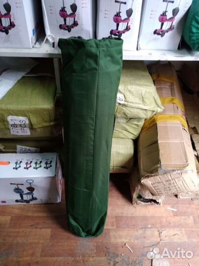 Раскладушка складная с чехлом