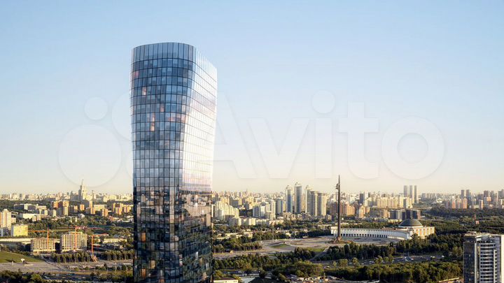 1-к. квартира, 55,7 м², 37/57 эт.