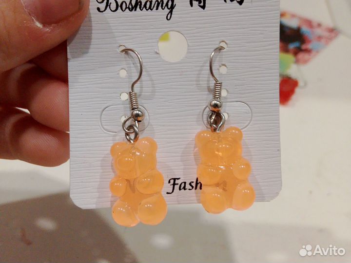 Серги детские