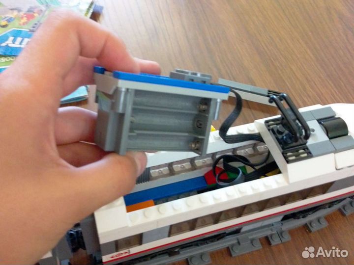 Lego city поезд