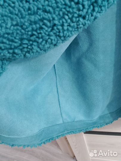 Пальто женское плюшевое