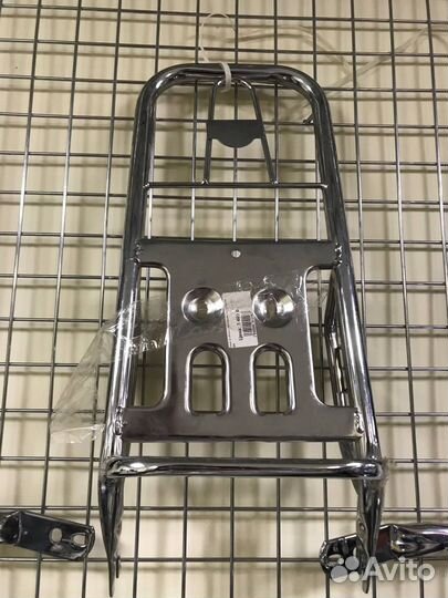 Багажник в сборе с боковыми подножками Альфа