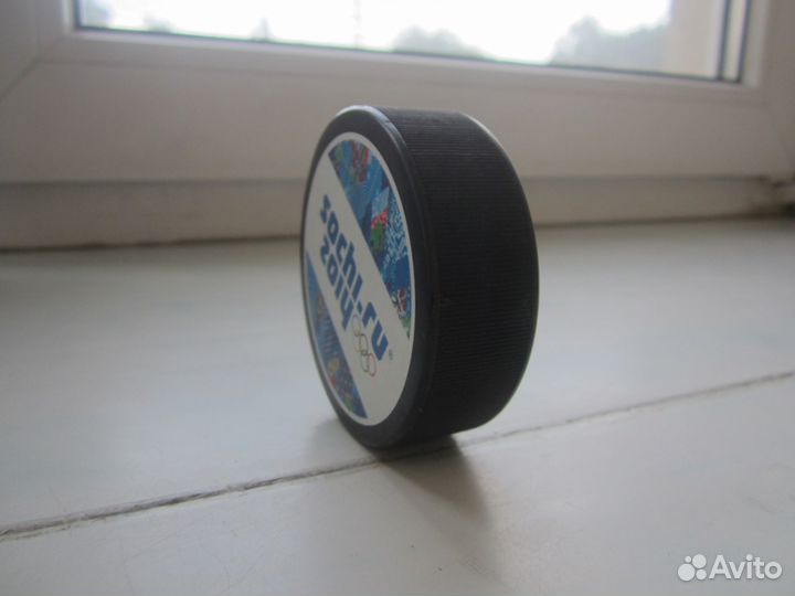 Коллекционная шайба Сочи 2014