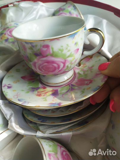 Сервиз чайный Япония Yamasen Gold Collection