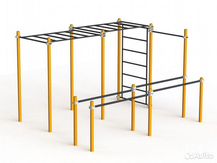 Комплекс для занятий Воркаут Pioner A16698