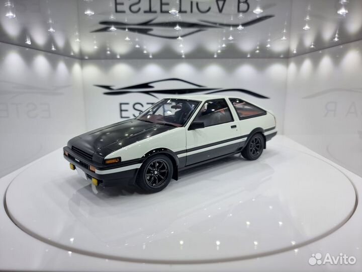 Модель Toyota AE86 InitiaD Final 1:18 autoart