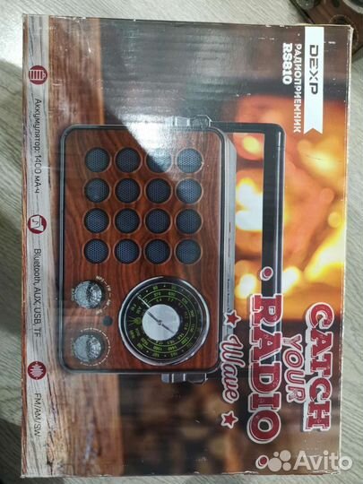 Колонка радио приёмник dexp RS810