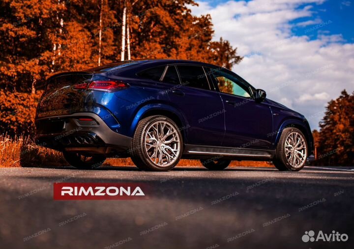 Кованые диски R22 на Mercedes GLE 53 AMG