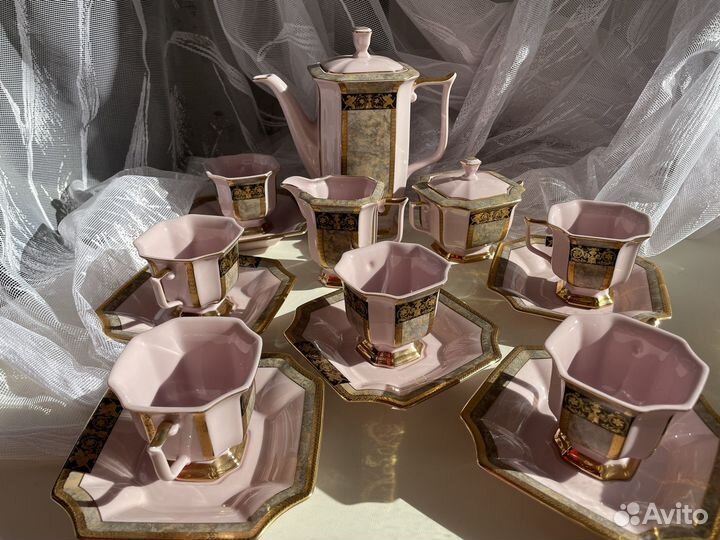 Кофейный сервиз на 6 персон H&С Чехия